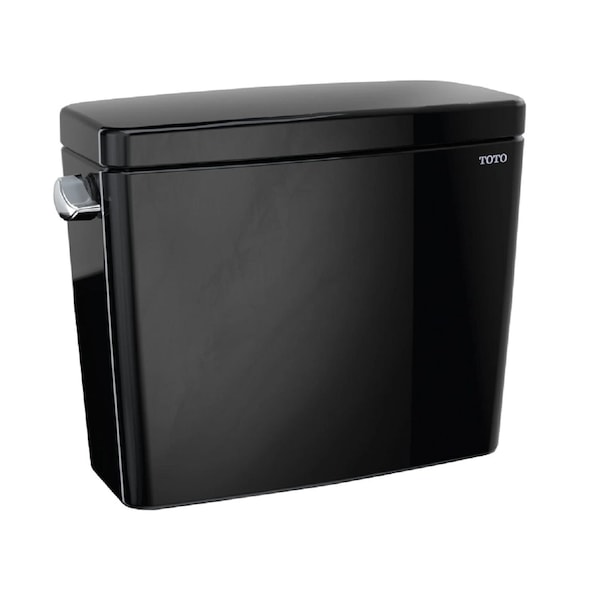 Drake 1.6 GPF Toilet Tank Only, Less Seat, Ebony